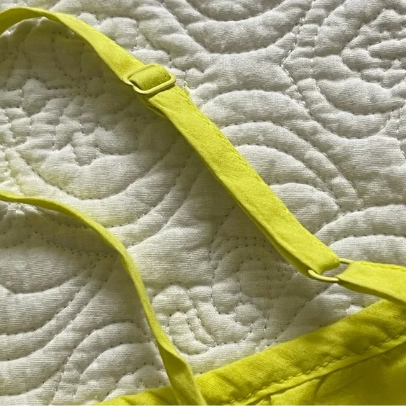 AERIE Dress Shift Summer Sundress Adjustable Straps Embroidered Size L - Picture 8 of 16